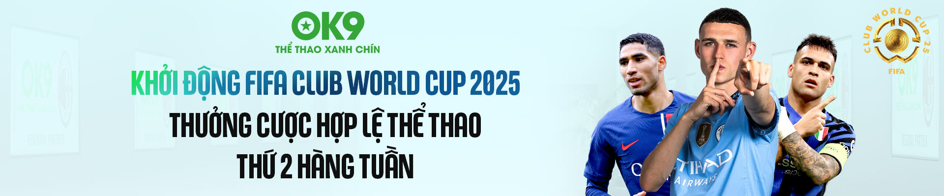 Khởi động mùa giải FIFA WORLD CUP cùng nhà cái OK9